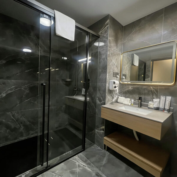 Bathroom Sink & Shower